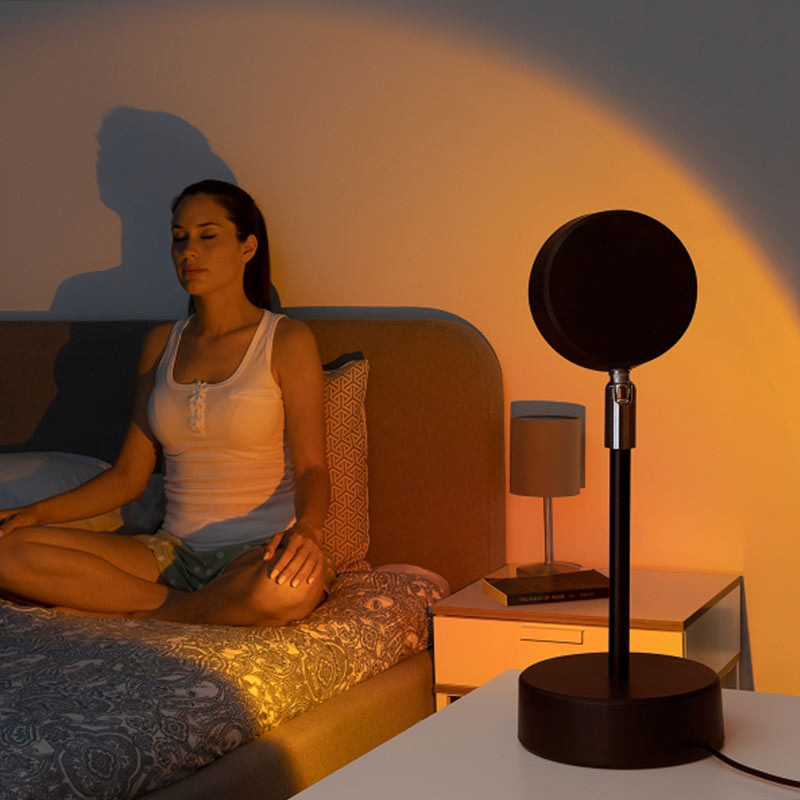 SULAM : Projecteur LED Simulateur de Coucher de Soleil