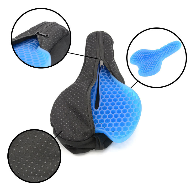 COMFORT SADDLE - Housse en Gel Ultra Confort pour Selle de Vélo
