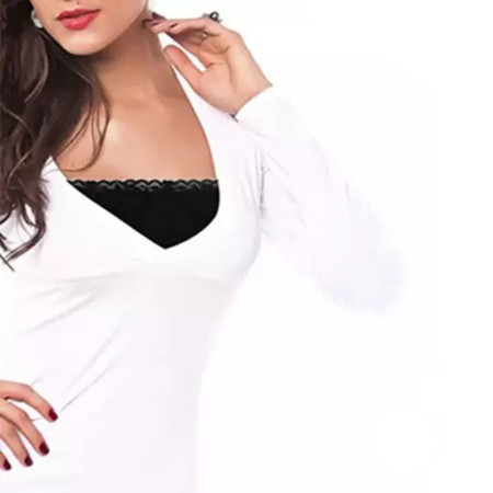 CAMI SECRET : Lot de 3 Cache-Décolletés avec Dentelle