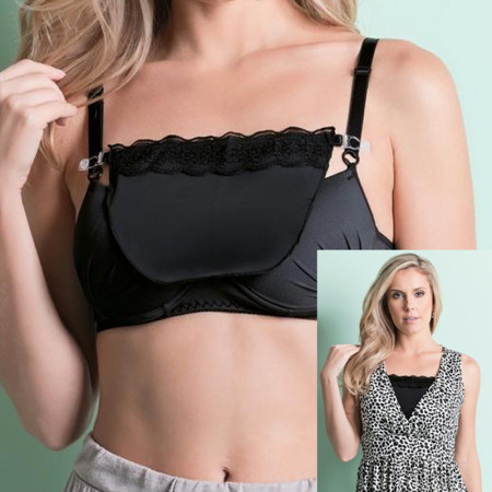 CAMI SECRET : Lot de 3 Cache-Décolletés avec Dentelle
