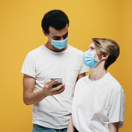 SANITRADE CHIRURGICAUX : Boite de 50 Masques Chirurgicaux Jetables Norme  EN14683