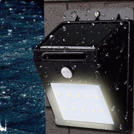 SOLARNA : Lampe LED Solaire Avec Capteur De Mouvement 120°