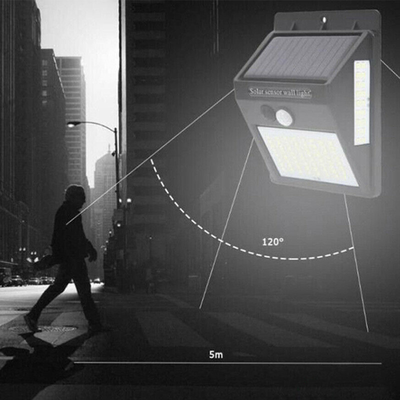 SOLARNA : Lampe LED Solaire Avec Capteur De Mouvement 120°