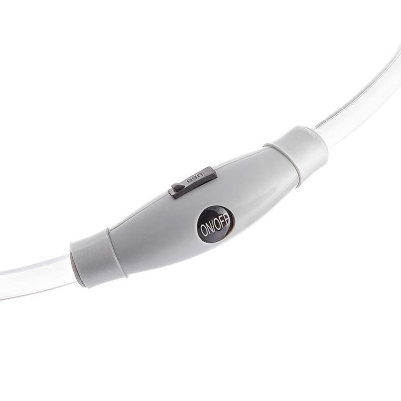 PETLUX : Collier à LED Lumineux et Réglable pour Animaux