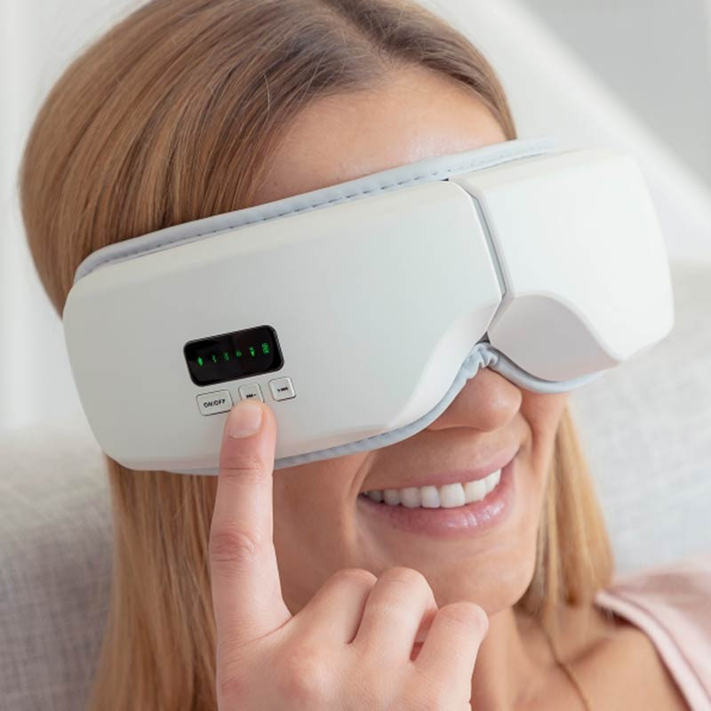 EYESKY : Masseur 4-en-1 par Compression d'Air pour les Yeux