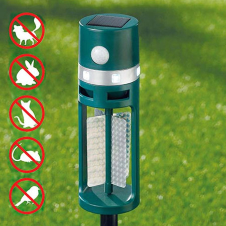 REFLECTIVE : Répulsif Solaire de Jardin à Ultrasons
