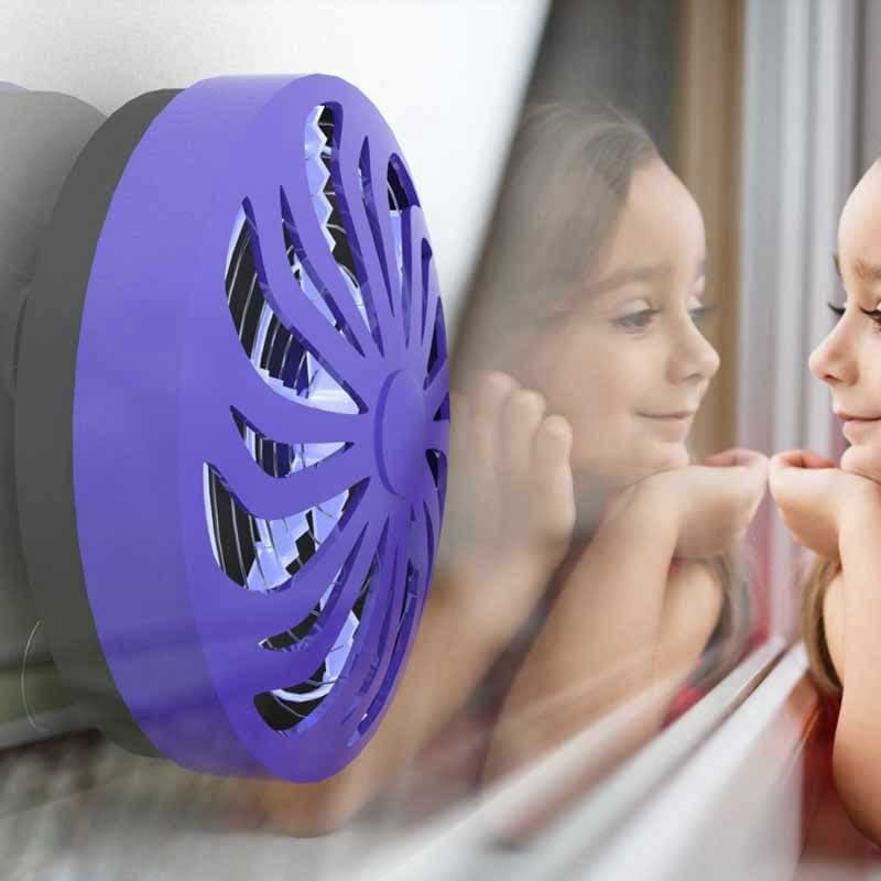 ZAPPER INSECT : Disque Solaire Électrique avec Lumière Bleue Anti-Insectes