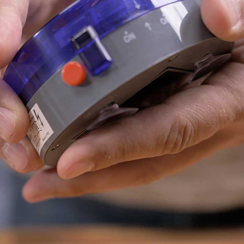 ZAPPER INSECT : Disque Solaire Électrique avec Lumière Bleue Anti-Insectes