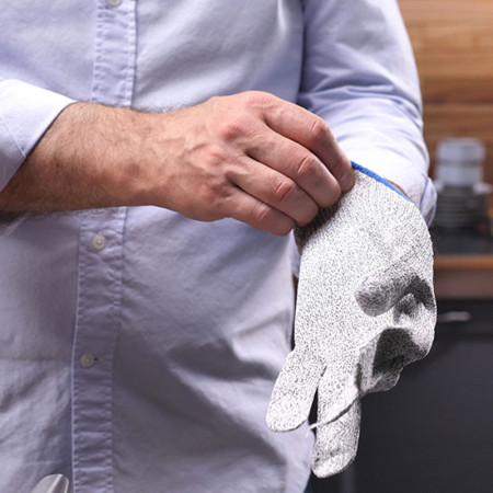 SAFE GLOVES : Paire de Gants Anti-Coupure pour Cuisiner, Jardiner ou Bricoler