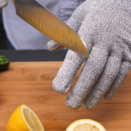 SAFE GLOVES : Paire de Gants Anti-Coupure pour Cuisiner, Jardiner ou Bricoler