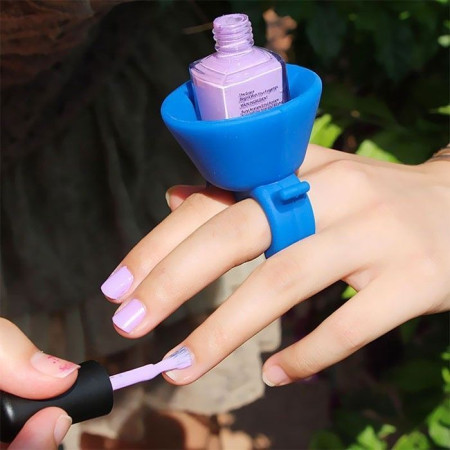 Manucure - Bague Support Vernis à Ongles
