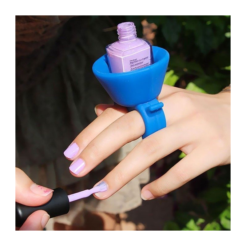 Manucure - Bague Support Vernis à Ongles