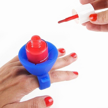 Manucure - Bague Support Vernis à Ongles