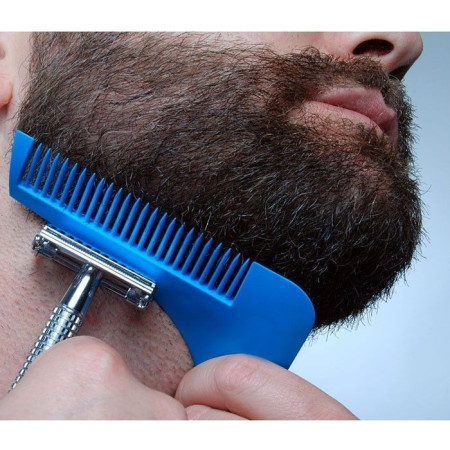 Peigne à Tailler la Barbe pour des Lignes Parfaites après Rasage