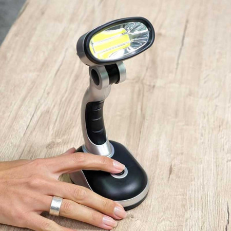 LEDGEL : Lampe de Bureau Inclinable et Sans Fil Ultra Puissante