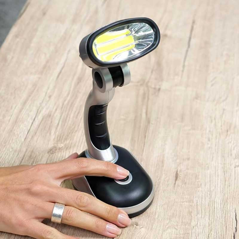 LEDGEL : Lampe de Bureau Inclinable et Sans Fil Ultra Puissante