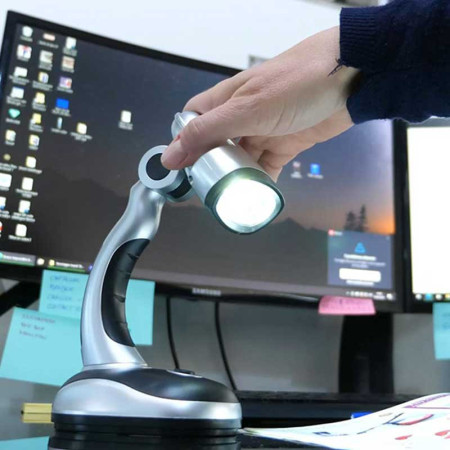 LEDGEL : Lampe de Bureau Inclinable et Sans Fil Ultra Puissante