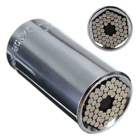 Outil Reparation Douille Universelle Gator Grip Clé à Clique 7-19mm