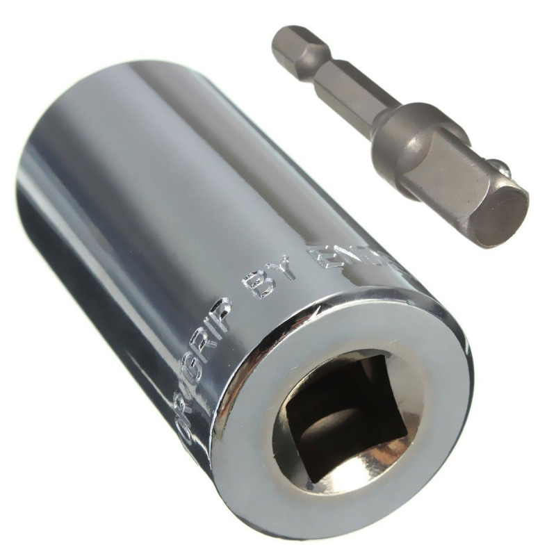 Outil Reparation Douille Universelle Gator Grip Clé à Clique 7-19mm