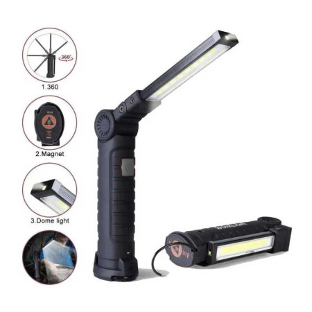 LITOOLER : Lampe de Poche Magnétiques à Led Inclinable