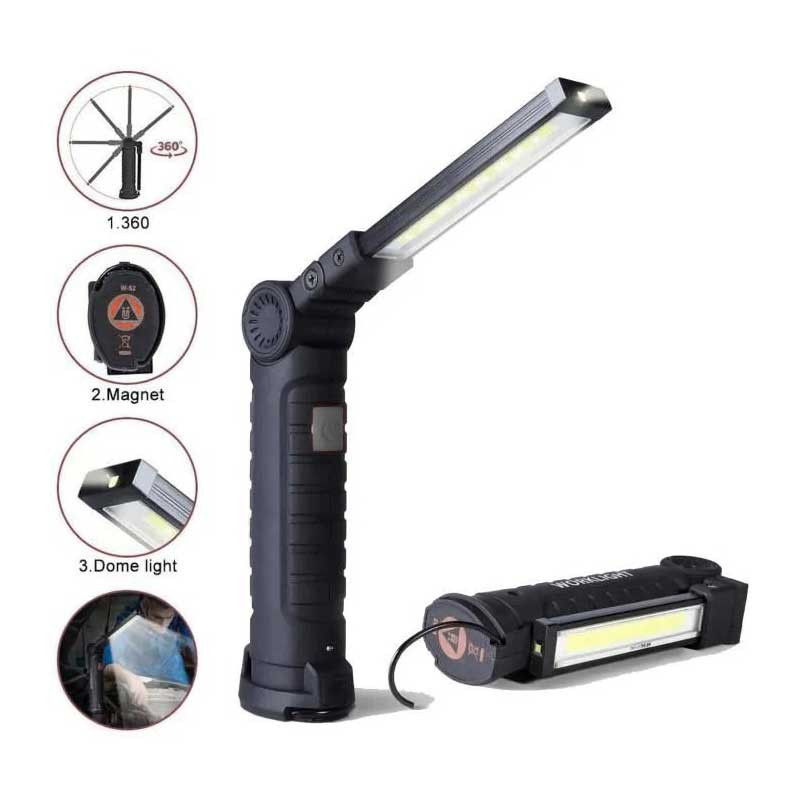 LITOOLER : Lampe de Poche Magnétiques à Led Inclinable