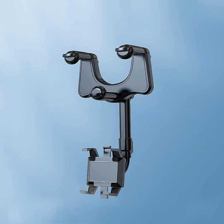 SWIVEL 360 : Support de Téléphone Universel Rotatif pour Rétroviseur