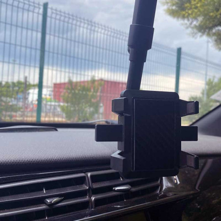 SWIVEL 360 : Support de Téléphone Universel Rotatif pour Rétroviseur