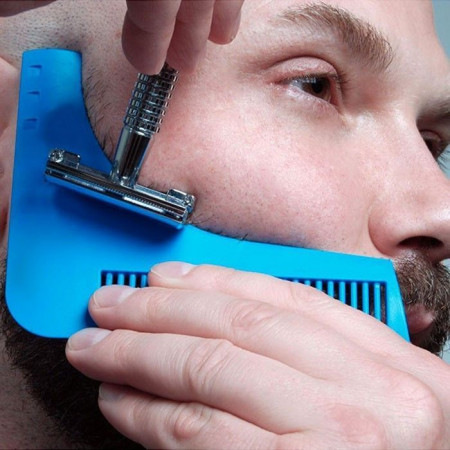 Peigne à Tailler la Barbe pour des Lignes Parfaites après Rasage
