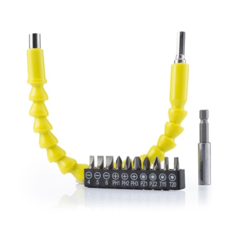 DRILLEX : Rallonge Magnétique Flexible pour Visseuse et Tournevis