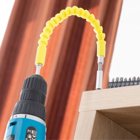 DRILLEX : Rallonge Magnétique Flexible pour Visseuse et Tournevis