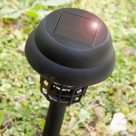 GARLAM - Lampe de Jardin Solaire Anti-Moustiques Rechargeable et Écologique