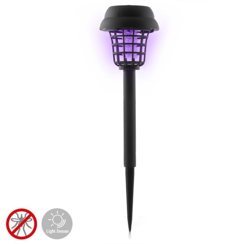 GARLAM - Lampe de Jardin Solaire Anti-Moustiques Rechargeable et Écologique