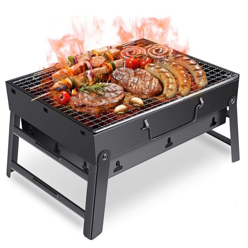BEARBQ : Barbecue Pliable Portatif à Charbon