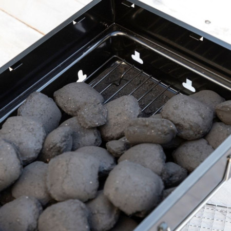 BEARBQ : Barbecue Pliable Portatif à Charbon