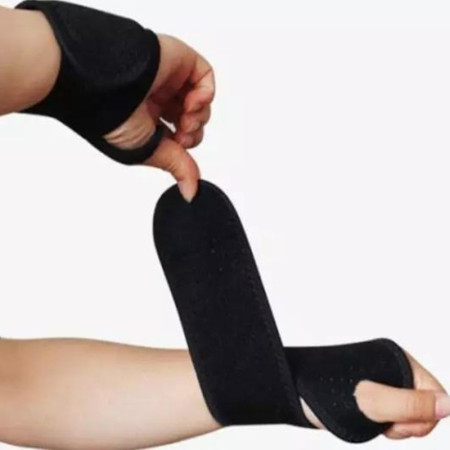 WRIST SUPPORT : Paire de Protèges Poignet Tourmaline Magnétiques Autochauffants Anti Arthrose