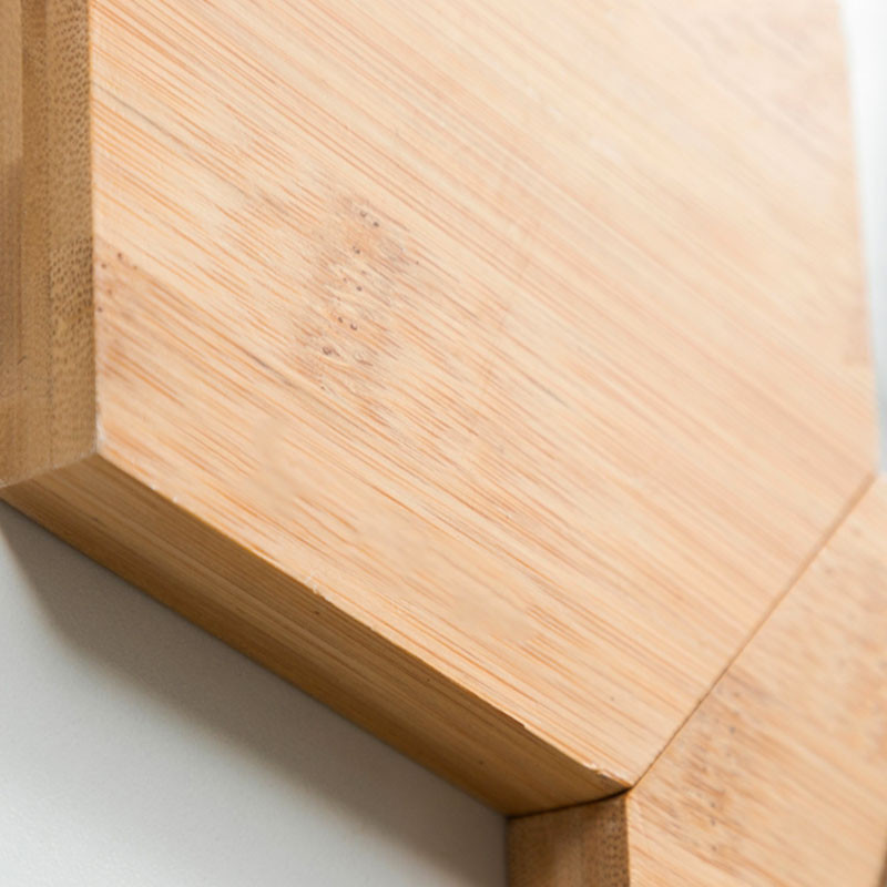 MAGBU : Lot de 3 Supports Magnétiques en Bambou pour Ustensiles de Cuisine