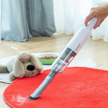 HANCUUM : Aspirateur à Main Sans Fil Rechargeable avec Accessoires