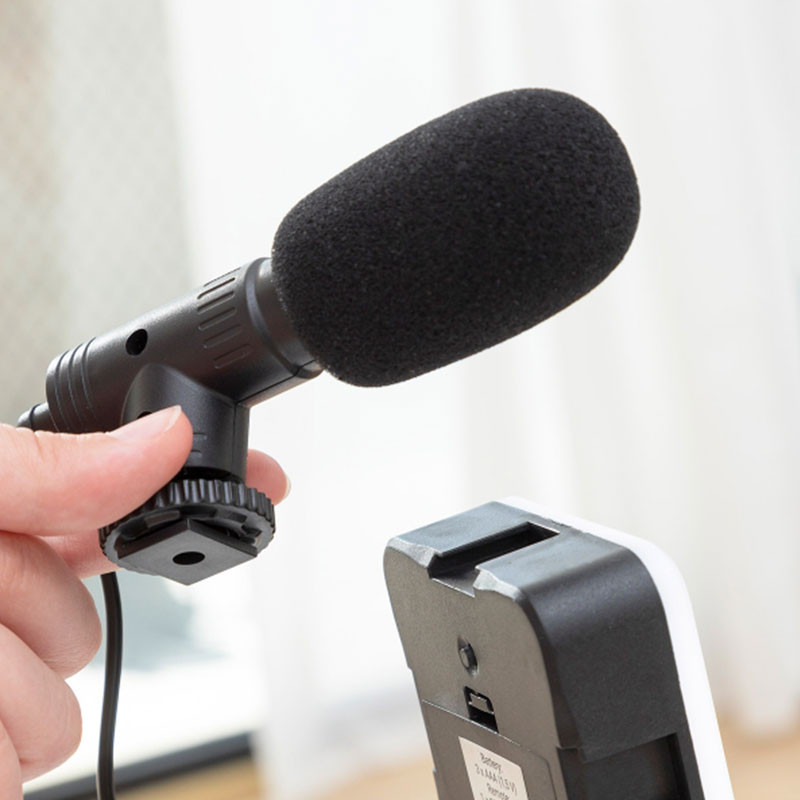 Kit de Vlogging avec Lampe LED, Microphone, Trépied et Support Smartphone - PLODNI