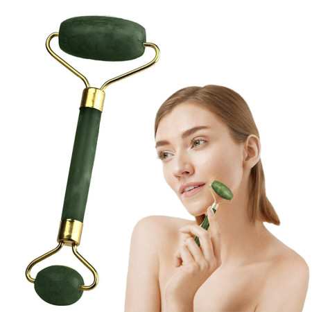 JADE ROLL : Rouleau de Massage en Pierre de Jade