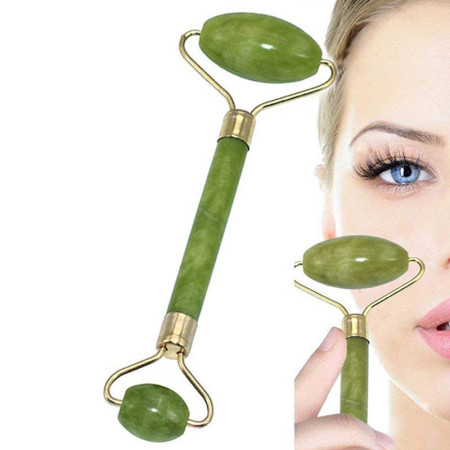 JADE ROLL : Rouleau de Massage en Pierre de Jade