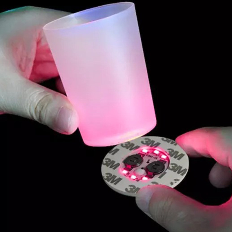 Dessous de Verre Stickers LED - GLASS LIGHT