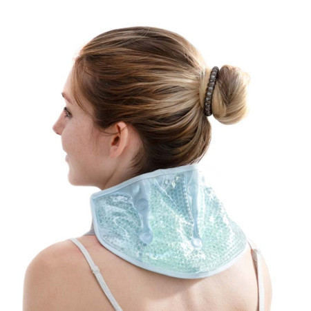 Coussin Ajustable en Perles de Gel à Effet Chaud ou Froid - PEARION