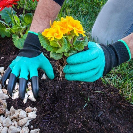 Gants de Jardinage avec 4 Griffes pour Creuser Yard hands