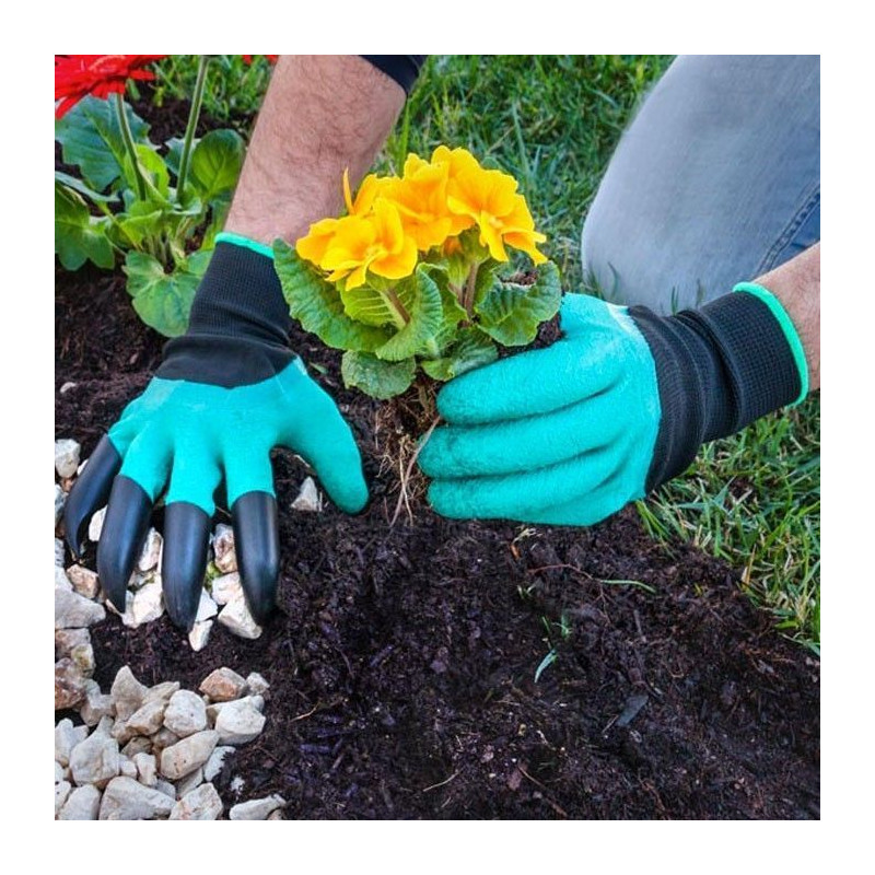 Gants de Jardinage avec 4 Griffes pour Creuser Yard hands
