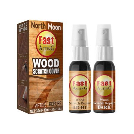 Vernis réparateur pour bois en spray
