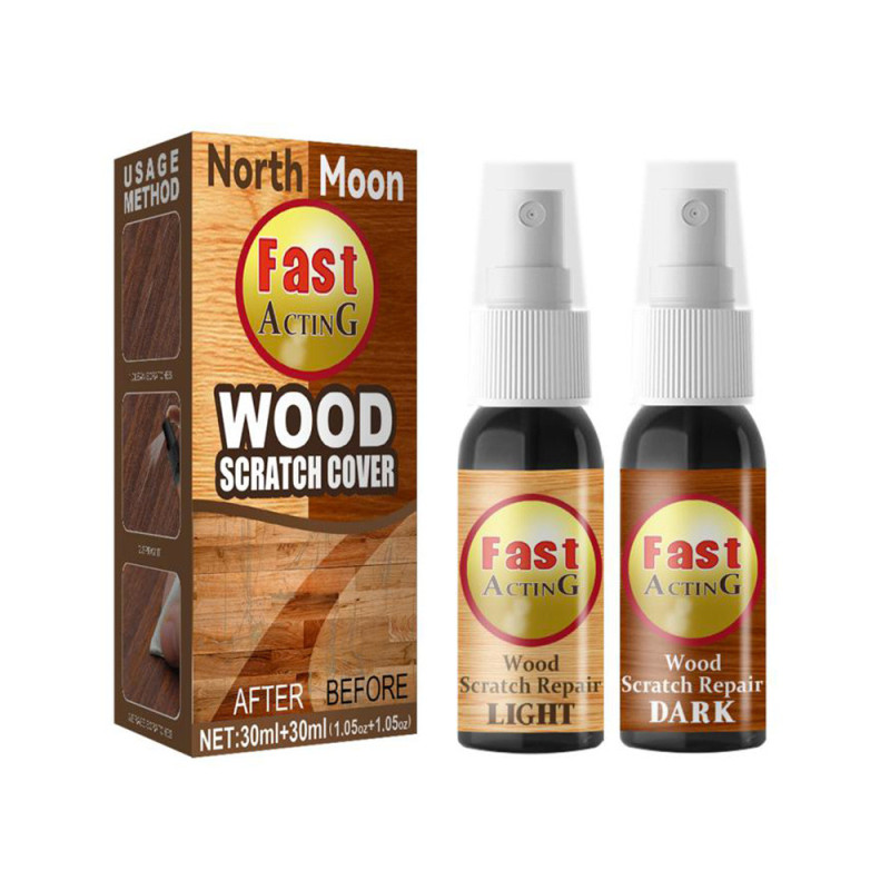 Vernis réparateur pour bois en spray