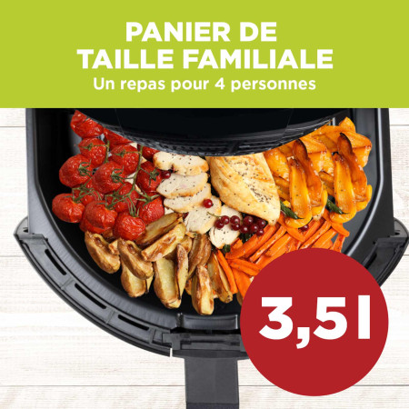 Croustillant à l'extérieur, tendre à l'intérieur : l'Air Fryer Pro Rosmarino