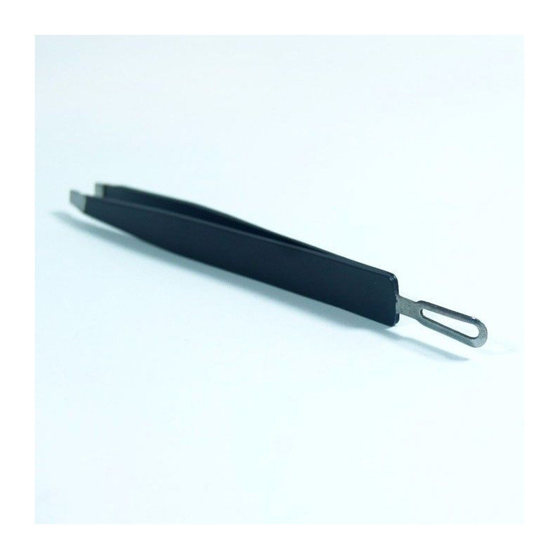 Pince à Epiler Professionnelle Inoxydable 2 en 1 pour Éliminer l'Acné, Points Noir, Comedons etc