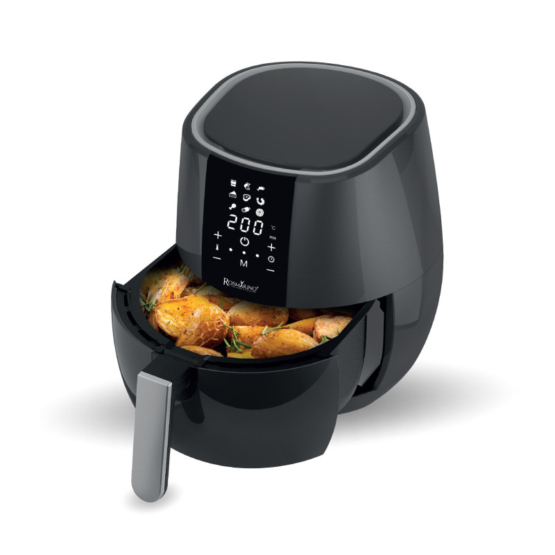 Friteuse à air chaud sans huile Rosmarino - une alternative saine et savoureuse à la friture traditionnelle