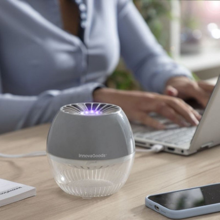 KL GLOBE : Lampe UV Anti-Moustiques et Nuisbles à Aspiration